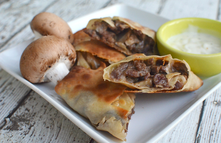 cheesesteak egg rolls recipe