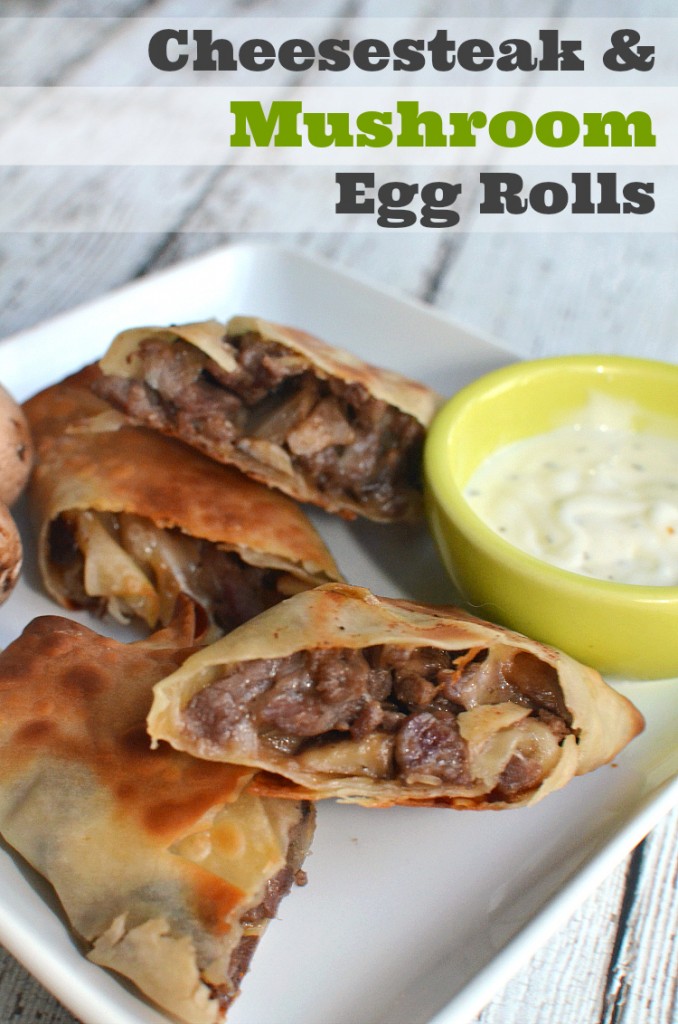 cheesesteak egg rolls recipe