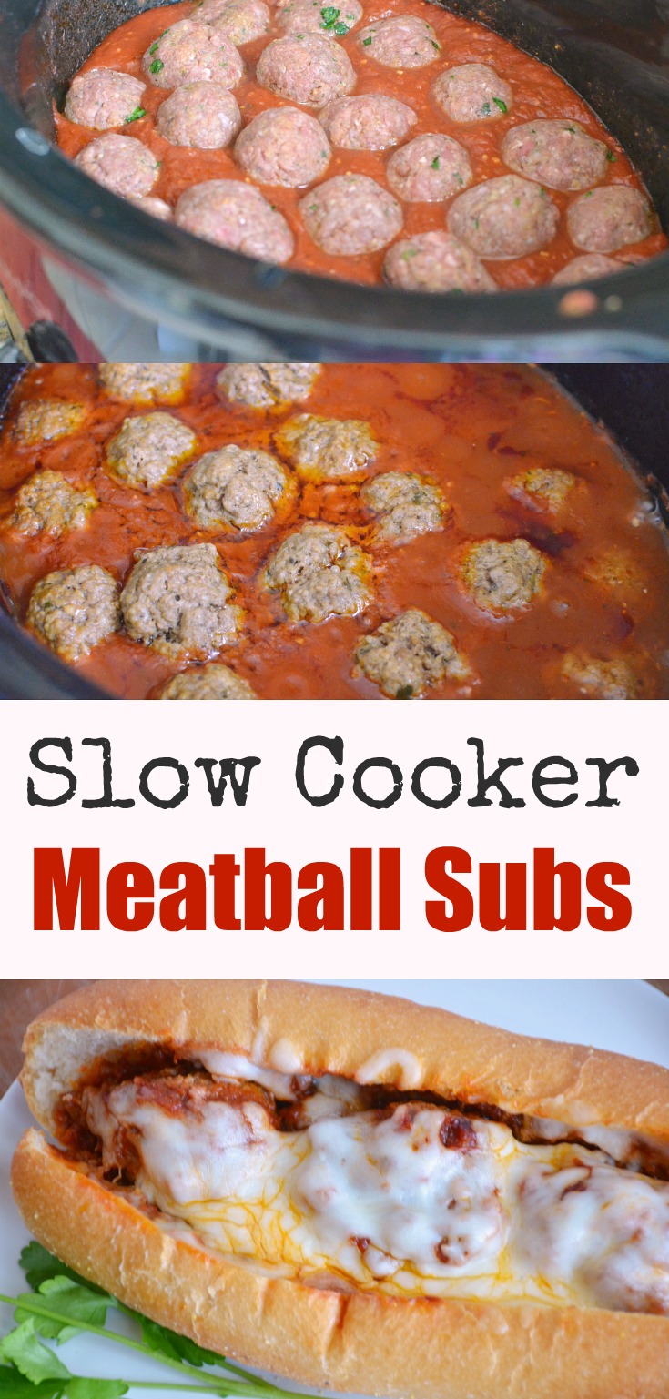 Slow Cooker Meatball Subs Recipe