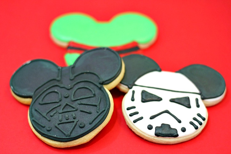 Star Wars Mickey Cookies 