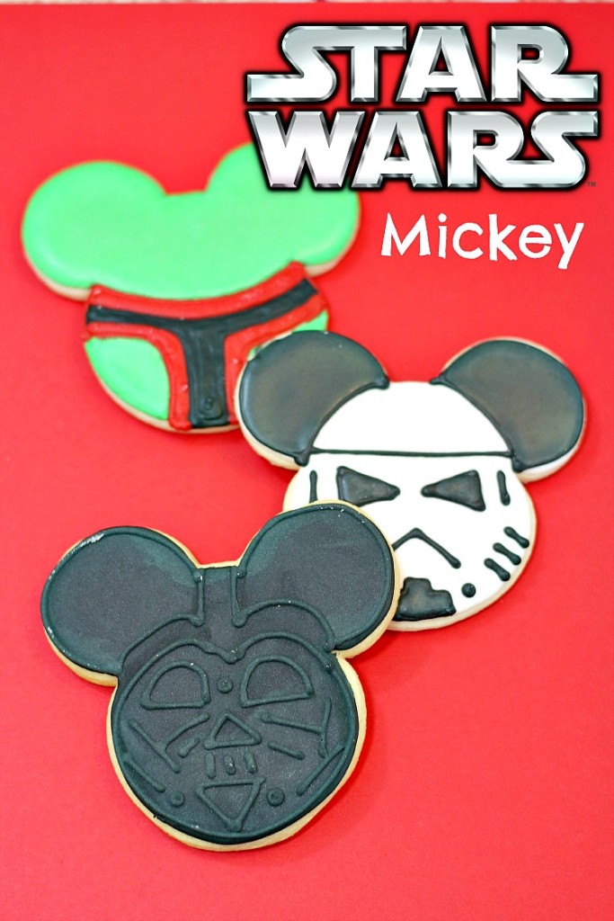 Star Wars Mickey Cookies 