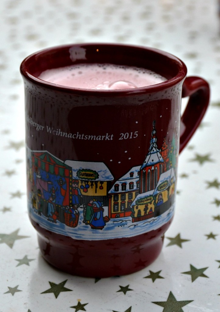 GlÃ¼hwein at the Heidelberg Christmas Market in Germany