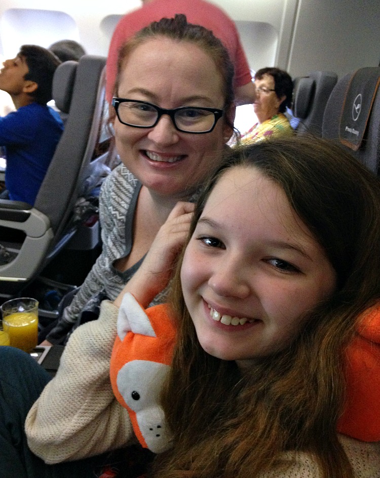 Flying to Germany on Lufthansa