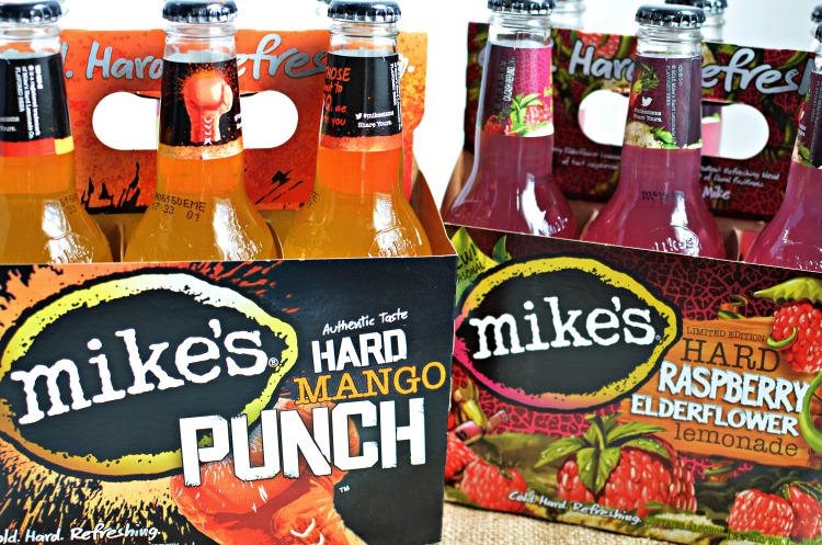 Mike's Hard Mango Punch and Raspberry Elderflower