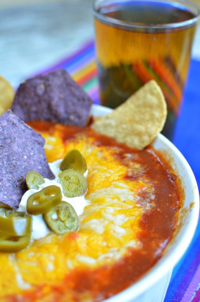 Chicken Enchilada Dip