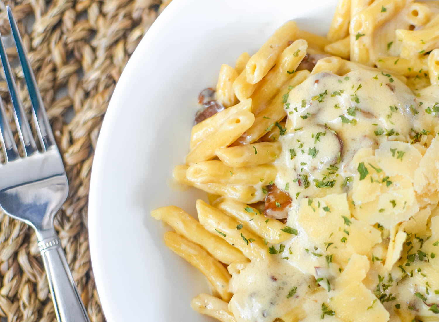 pancetta and mushroom pasta recipe