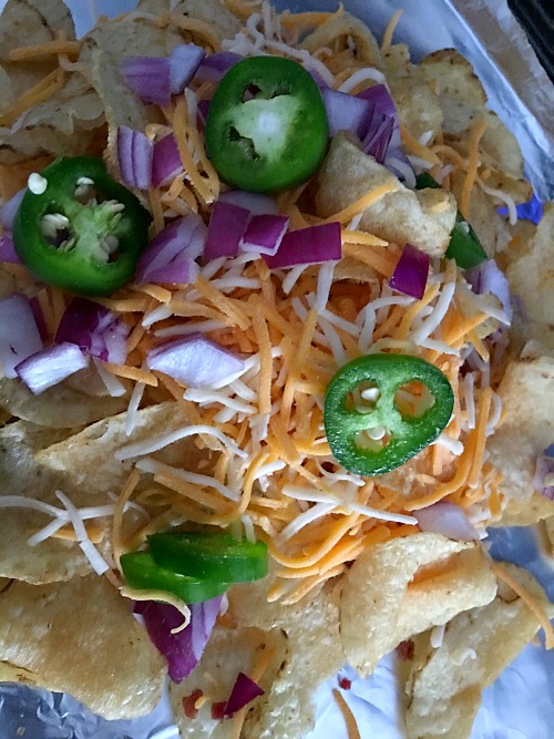 Cheesy Bacon Pub Nachos