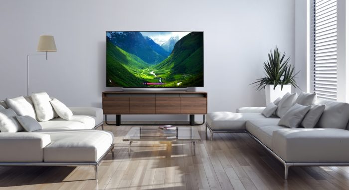 77-inch LG OLED TV